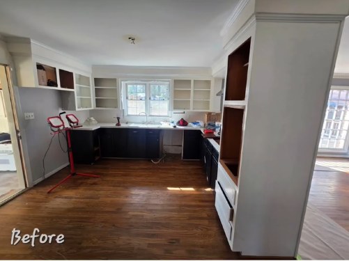 Kitchen Renovation — Evans, GA before